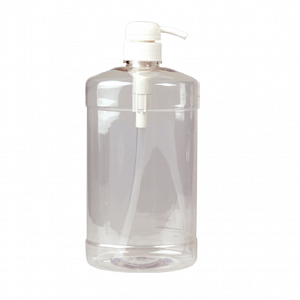 Empty Bottle with Pump. 1000ml