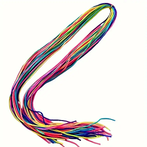 Colorful Hair Cords for Dreadlocks and Braids 20pcs