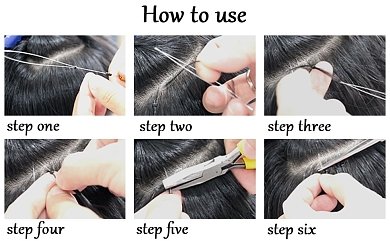 Micro Rings with Silicone Black 100pcs