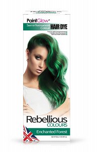 Rebellious Semi-Permanent Hair Dye Enchanted forest 70ml