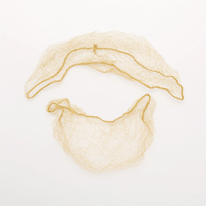Hair Net for Bun Blonde 50 cm – Ideal for Ballet, 2 pcs