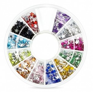 Nail Art Rhinestone Stars Washer
