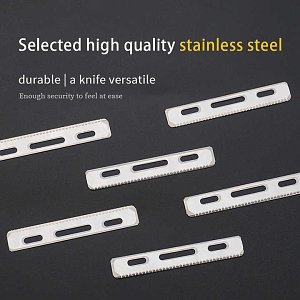 Replacement Shaving Blades for Professional Japanese-Style Razor – Pack of 10