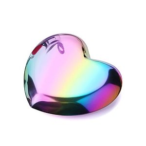 Nail Tool/Accessories Placement Plate Chameleon Heart Shape