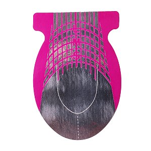 Nail Art Paper Sculpting form Purple 500pcs
