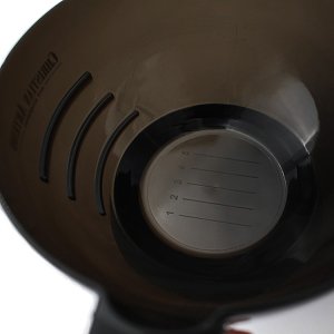 Hair Color Cream Bowl Black with Silicone Base