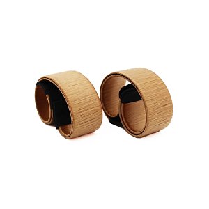 Synthetic Hair Clip for Ponytail Brown 2pcs