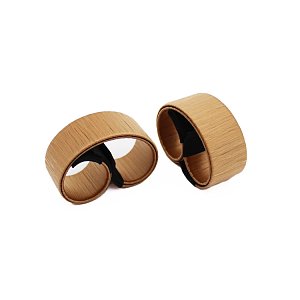 Synthetic Hair Clip for Ponytail Brown 2pcs