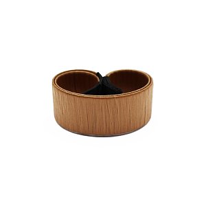 Synthetic Hair Clip for Ponytail Brown 2pcs