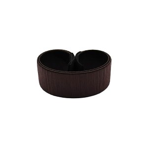 Synthetic Hair Clip for Ponytail Dark Brown 2pcs