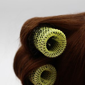 Hair Rollers Yellow 35mm 12pcs