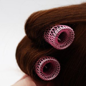 Hair Rollers Pink 25mm 12pcs