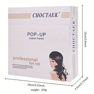 Professional Hair Coloring Foil Sheets – 200pcs