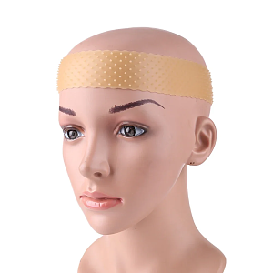 Non-Slip Silicone Wig Band, Beige – Secure Hold & Comfortable Fit