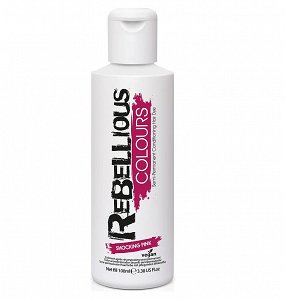 Rebellious Semi-Permanent Hair Dye Shocking Pink 100ml