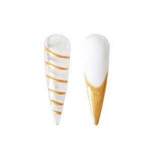 Nail Gel Polish Liner No 011 Gold Metallic 8ml