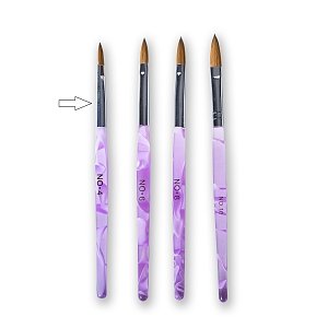 Nail Acrylic Brush 4'' Kolinsky