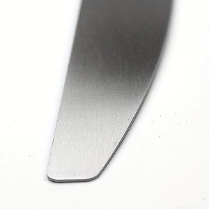Professional Stainless Steel Half Moon Nail File Base