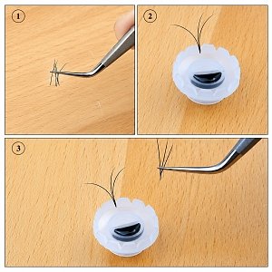 Replacement Eyelash Glue Base 50pcs Transparent