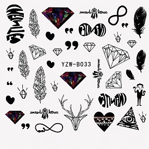 Water Nail Stickers