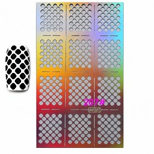 Nagelsticker Stencil