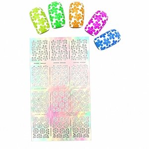 Nagelsticker Stencil