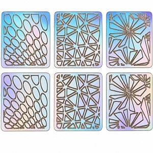 Nagelsticker Stencil
