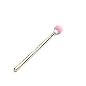 Nail Drill Cutter Bit Pink Ball 3x6mm