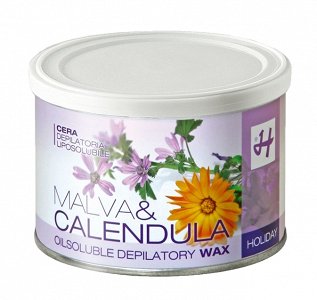 Holiday Hair Removal Wax Mallow & Marigold – Tin 400ml