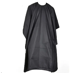 Barber Cape, Black Color 150 x 128cm
