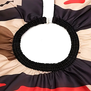 Professional Barber Cutting Cape Camouflage