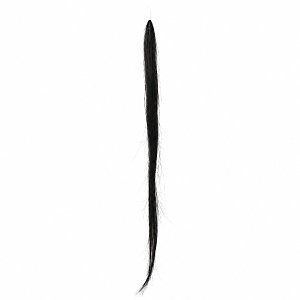 Feather Haarverlangerungen Echthaar #1 Schwarz 50cm 10Stk