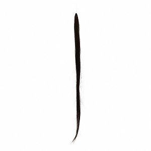 Feather Haarverlangerungen Echthaar #1B Dunkelbraun 50cm 10Stk