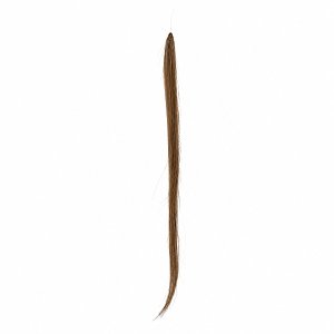 Feather Haarverlangerungen Echthaar #4 Hellbraun 50cm 10Stk