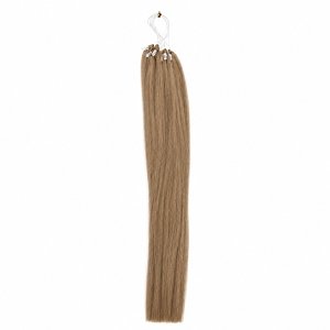 Feather Haarverlangerungen Echthaar #5A Aschblond 50cm 10Stk