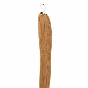 Feather Haarverlangerungen Echthaar #8 Blond 50cm 10Stk