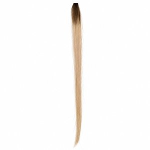 Feather Haarverlangerungen Echthaar #AB Blond Ombre 50cm 10Stk