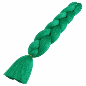 Hair Jumbo Braids Green Ya24# 100g 60cm