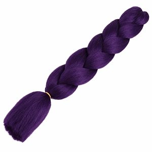 Hair Jumbo Braids Dark Purple Ya34# 100g 60cm