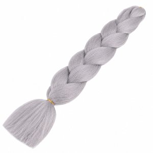 Hair Jumbo Braids Light Gray Ya39# 100g 60cm