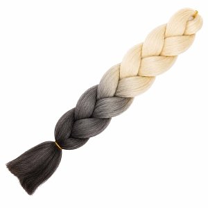 Hair Jumbo Braids Blonde/Dark Gray B50# 100g 60cm
