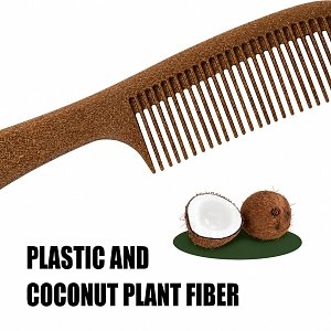 Christian Artesio Eco-Friendly Wooden Detangling Comb with Handle