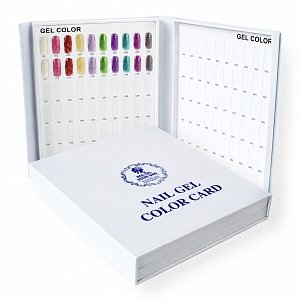 Nail Art Color Display Chart 120 places White