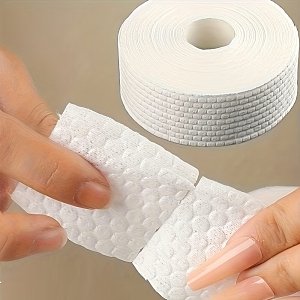 Lint Free Nail Cleaner Pads Roll 1000pcs 5x5cm