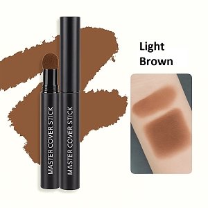 Hair Cover Stick for White Roots, Thinning Spots & Hairline Correction – Light Brown