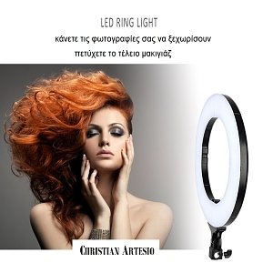 Ring Light Led 46cm (18") with Free Mirror