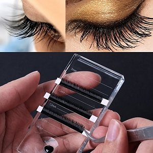 Glasplatte fur Wimpern