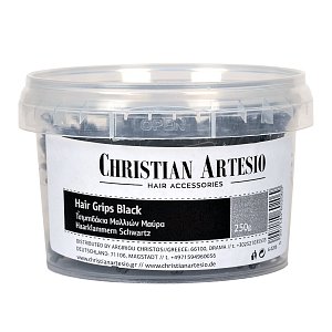 Hair Grips Black 250g