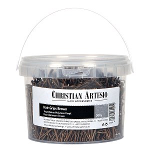 Hair Grips Brown 500g