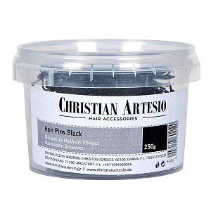 Haarnadel in Schwarz 250gr
